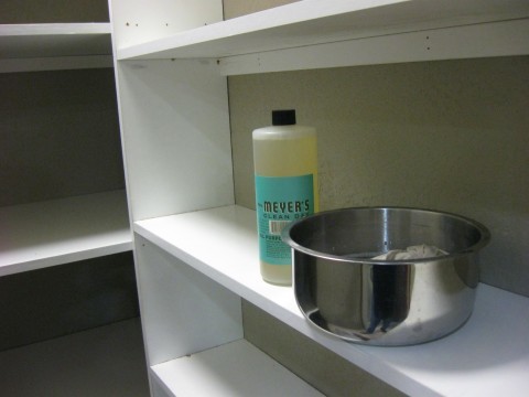 Empty pantry Empty pantry