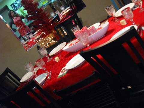 Christmas table Hip Hostess