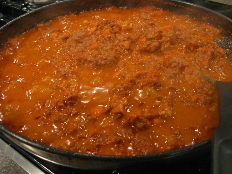 Beef Bolgonese Beef Bolgonese