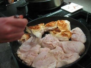 Chicken in Creamy Pan Sauce