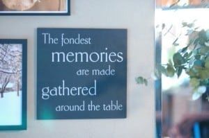 The fondest memories