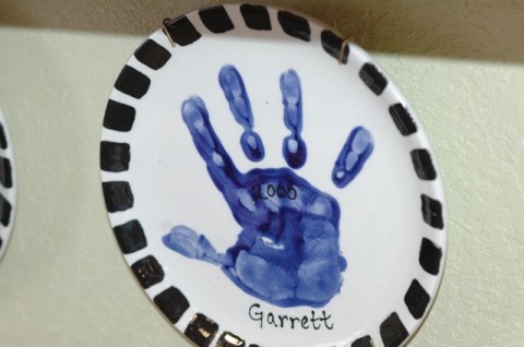 Garrett hand plate