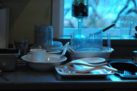 Messy kitchen Messy kitchen