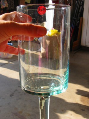 a vase