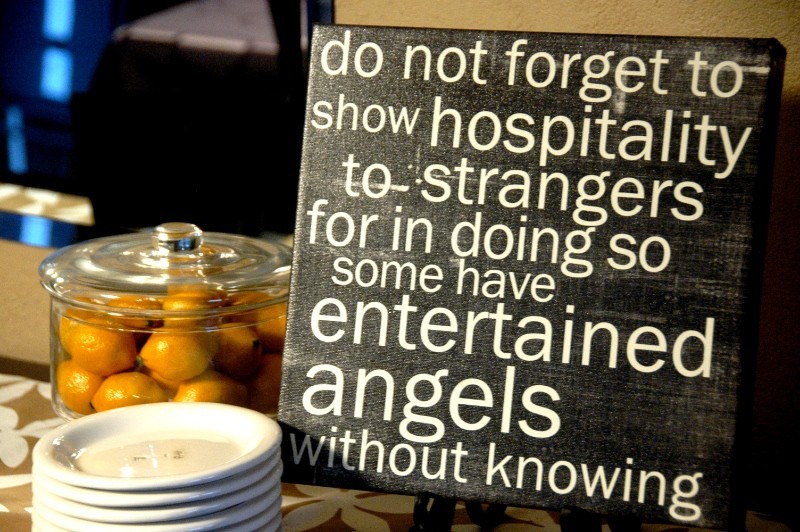 Entertaining Angels Red Letter Words, The Hip Hostess, The Reluctant