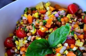 Bush's Blackeye Peas Fresh Corn Summer Salad
