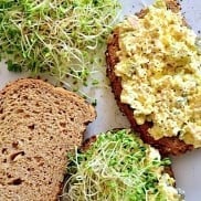 Egg Salad with Tuna and Sweet Pickles Sandwich Recipe