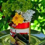 Repurposing cans for tabletop