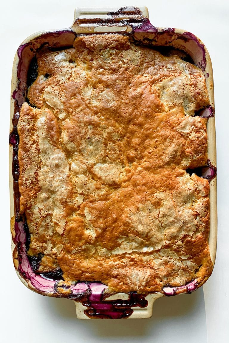 Old Fashioned Peach And Blueberry Cobbler Reluctant Entertainer