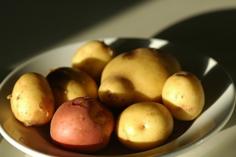 baby potatoes: tender and tasty!