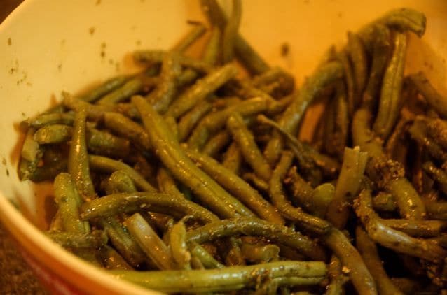 Zesty Pesto Green Beans: Easy Appetizer or Snack! - Reluctant Entertainer
