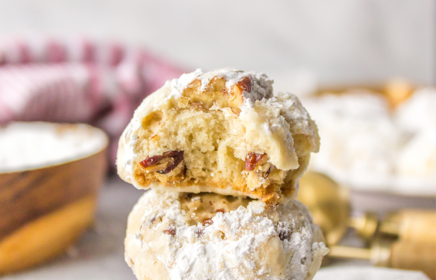 Russian Tea Cakes with Maple - Reluctant Entertainer