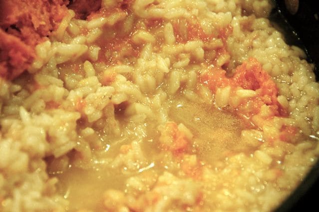 girls just {need} to have fun: risotto with roasted butternut squash!