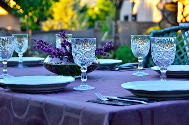 Delegate the Décor: A Lovely Lavender Easter Table