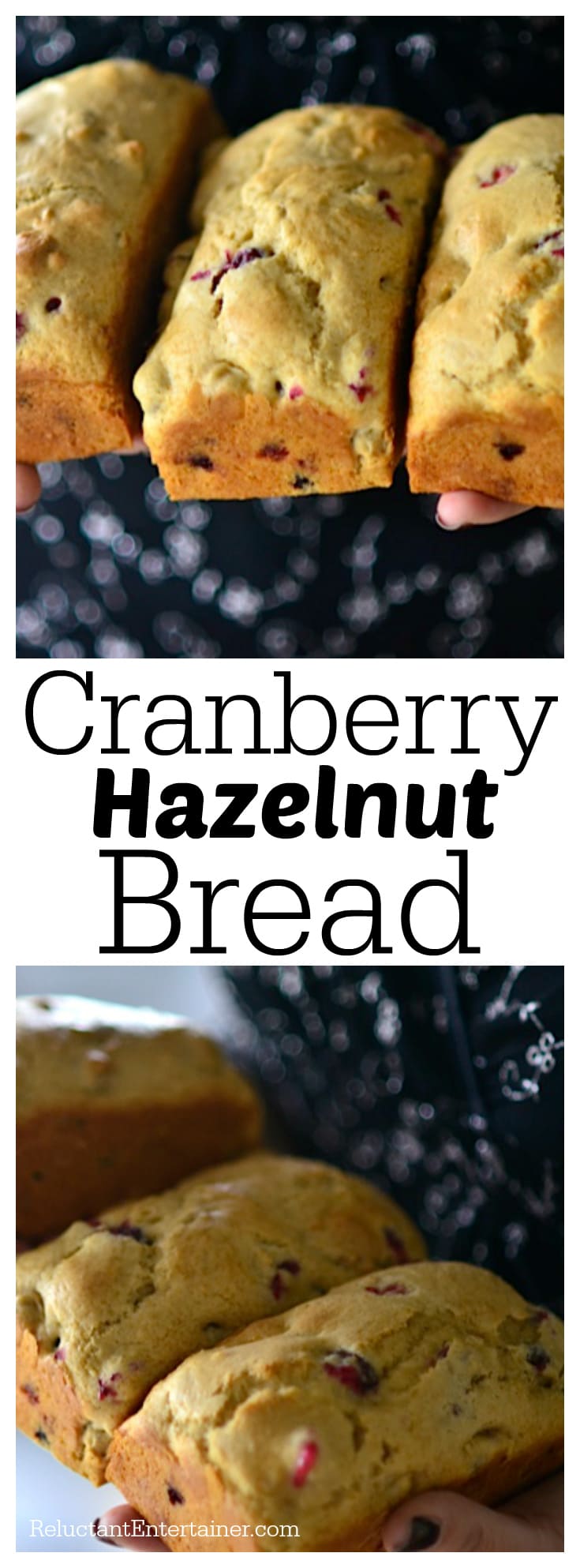 Cranberry Hazelnut Bread Recipe