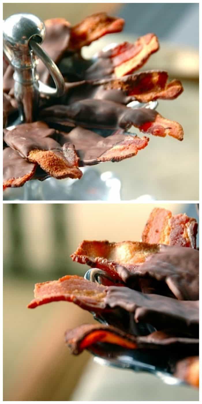 Party Chocolate-Dipped Bacon Recipe
