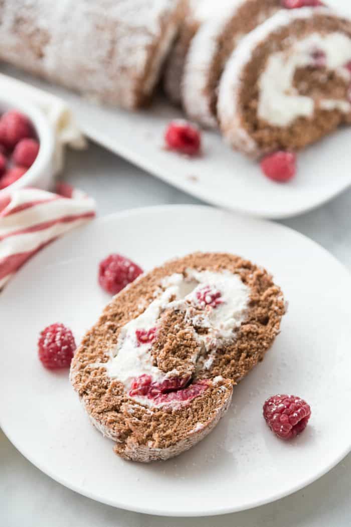 classic chocolate rolled angel cake recipe