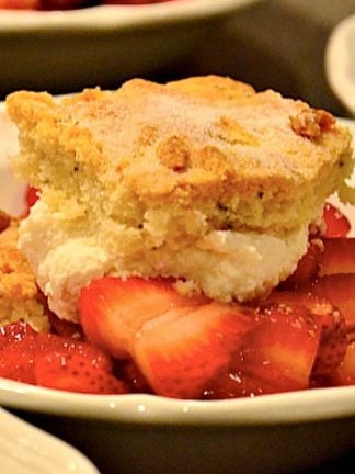 Rosemary Strawberry Shortcake