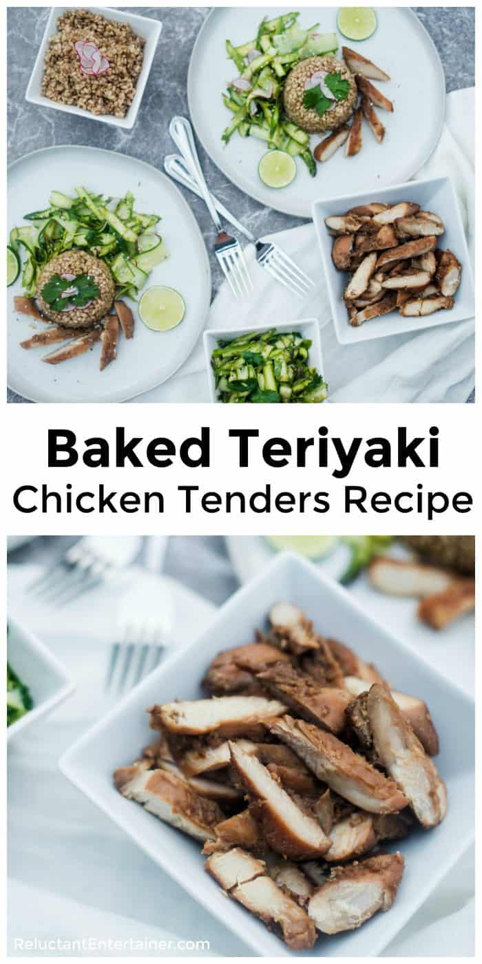 Baked Teriyaki Chicken Tenders Recipe Reluctant Entertainer