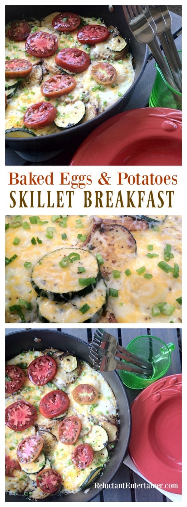 Day 18. Bounty. Baked Eggs and Potatoes Skillet Breakfast.