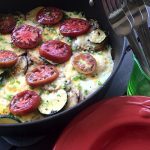 Baked Eggs and Potatoes Skillet Breakfast