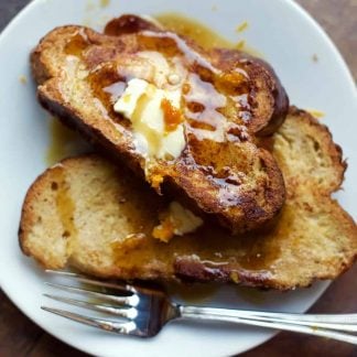 Challah French Toast Breakfast Recipe - Reluctant Entertainer