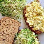 Egg Salad with Tuna and Sweet Pickles Sandwich Recipe