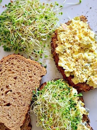 Egg Salad with Tuna and Sweet Pickles Sandwich Recipe