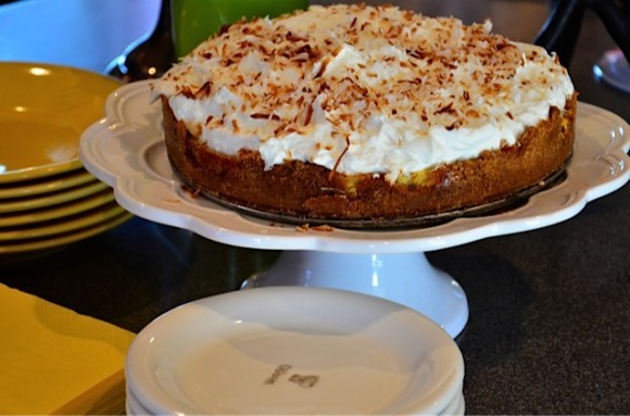 Coconut Key-Lime Pie | Reluctant Entertainer
