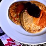 Pear Blender Pancakes with Farro and Oats
