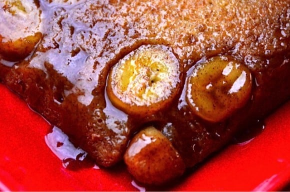 Recipe Girl's Upside Down Banana Cake