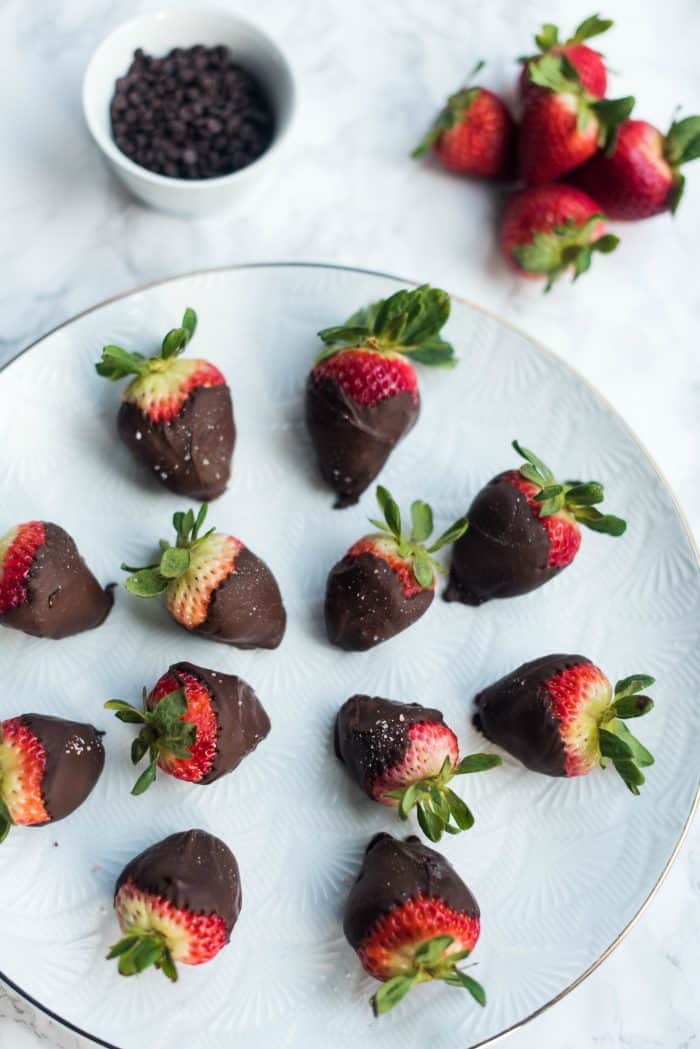 Making Chocolate Covered Strawberries with Sisters