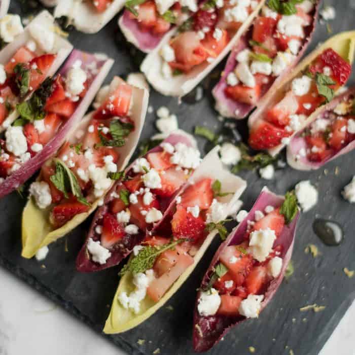 Best Endive with Strawberry Mint Honey Recipe