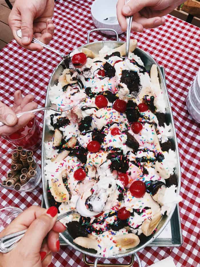 Every bite: How to Make a Summer Ice Cream Trough Dessert