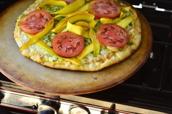 Zucchini Pizza