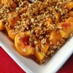 Granola Peach Crisp | Reluctant Entertainer