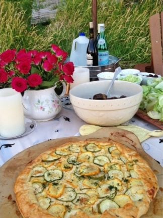 Summer Zucchini Galette