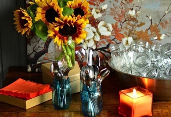 4 Steps to Casual Autumn Dinner Party | www.reluctantentertainer.com