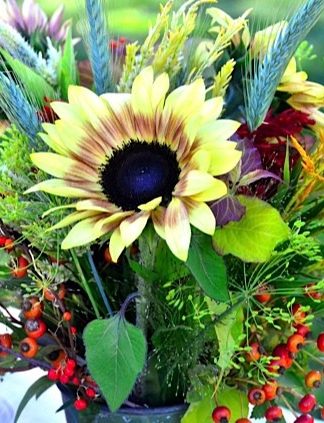 sunflower tabletop