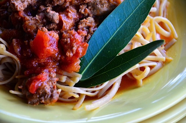 Slow Cooker Spaghetti Bolognese