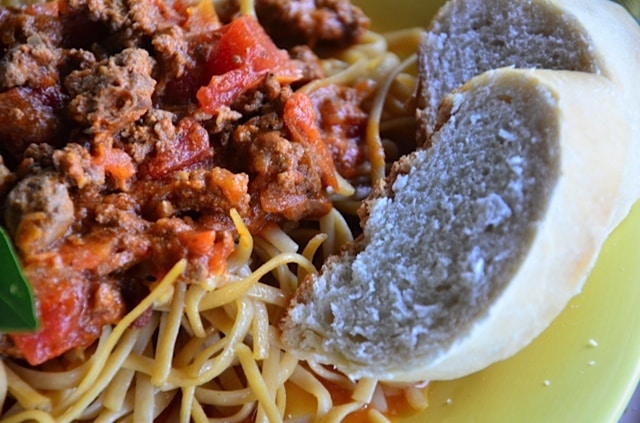 Slow Cooker Spaghetti Bolognese