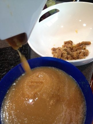 How to make applesauce with KitchenAid mixer and attachments