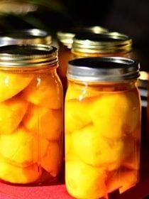Canned Peaches | Reluctant Entertainer