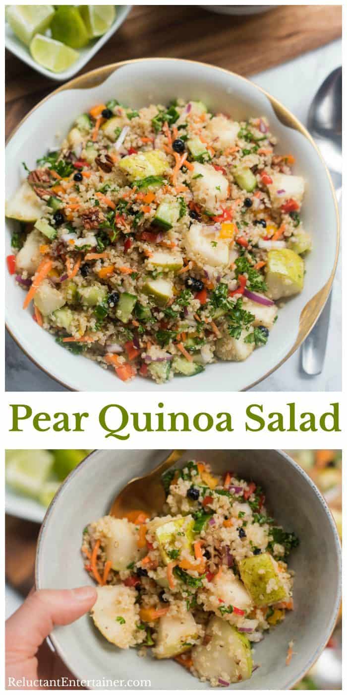 Pear Quinoa Salad Recipe