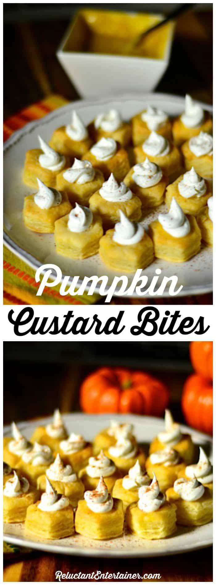 Pumpkin Custard Bites 