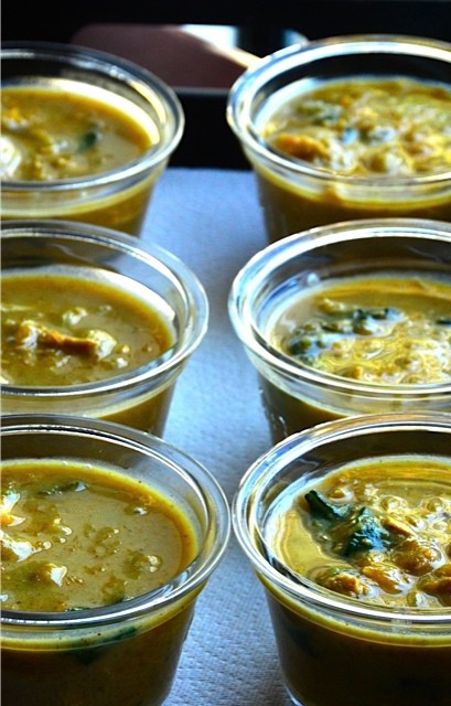 Chicken Butternut Spinach Soup