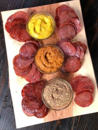 Easy Baked Salami Chips