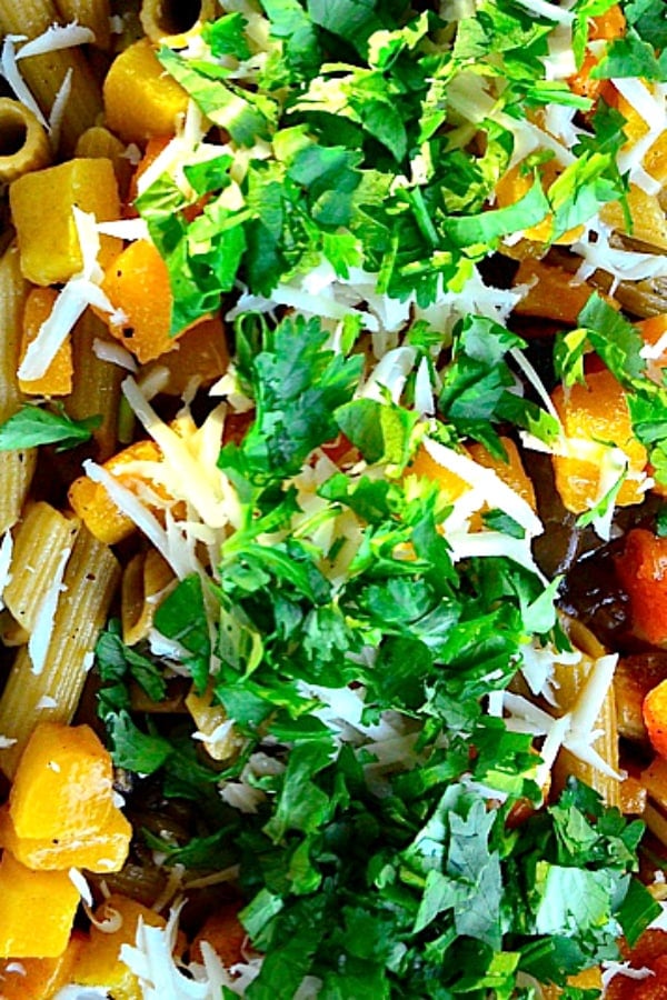 Butternut & Mushroom Penne