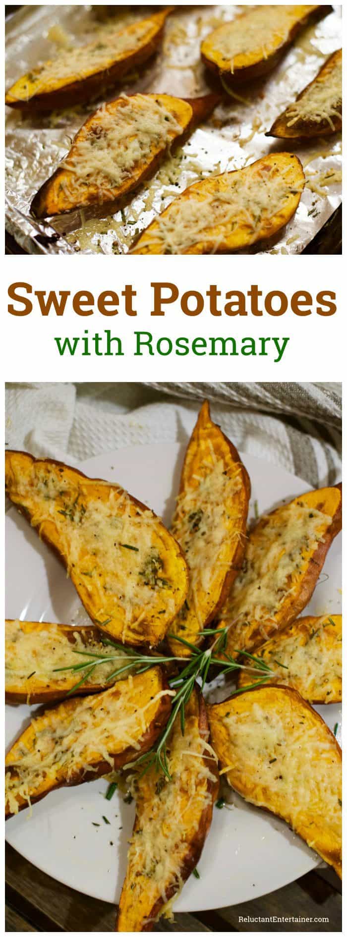 Easy Side Dish Roasted Sweet Potatoes With Rosemary Recipe 