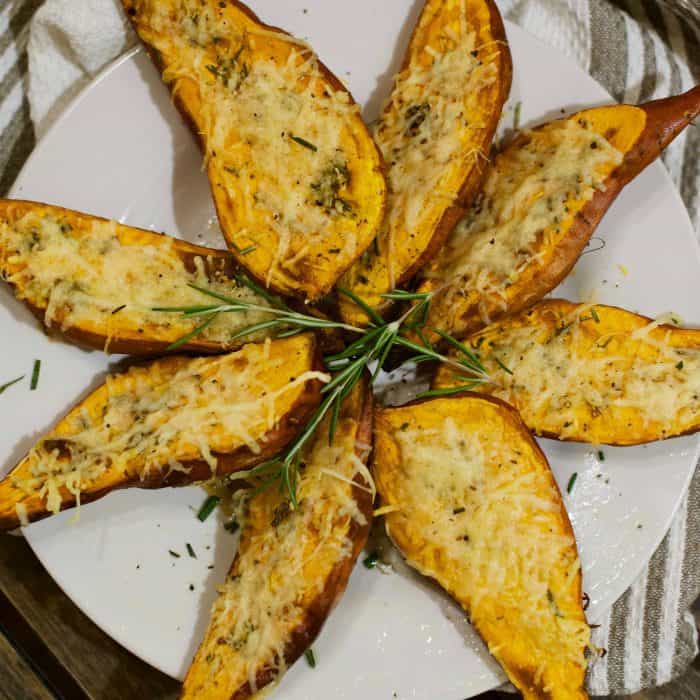 Easy Side Dish Roasted Sweet Potatoes With Rosemary Recipe 8405